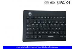 China Norway Layout Silicone Waterproof Keyboard With Trackball And Customizable Layout supplier