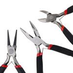 8pcs Jewelry Making Tool Kits Handmade Pliers Set With Scissor Tweezers