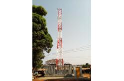 China Three And Four Legged HDG CDMA Mobile Cell Phone Tower supplier