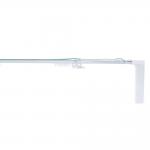 2.8-5m Extendable Curtain Track Smartlife Extruded Aluminum Curtain Track for sale