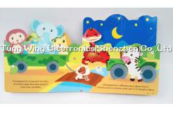 China OEM Funny Baby Sound Books With 6 PET Button Small Sound Module supplier