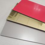 4mm Mirror Aluminum Curtain Wall Material Aluminum Composite Panel for sale