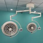 Adjustable Spot LED Ceiling Mounted Surgical Lamp Ultra Slim Streamline Design for sale