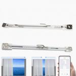 Hotel Bluetooth Double Electric Curtain Track for sale