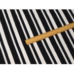 Easy To Care Healthy And Smooth Striped Material Fabric For T-Shirt