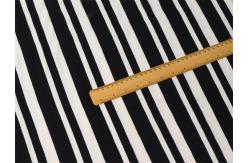 China Easy To Care Healthy And Smooth Striped Material Fabric For T-Shirt supplier