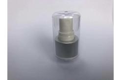 China Aluminum Cosmetic Foam Soap Dispenser Pump With AS Material Full Cap 24/410 supplier