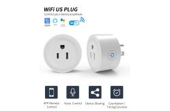 China 10A US WIFI Smart Socket Remote Control Timer Electricity Wall Socket supplier