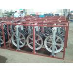 Aluminum Single Wheel Conductor Pulley For Overhead Transmission Line for sale