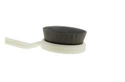 China Long Plastic Handle Eco Face Cleaning Brush For Facial Cleaning Makeup supplier