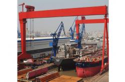 China 100t  To 1200t Rail Mounted Shipyard Port Cranes For Ship Building supplier