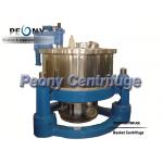 Horizontal Basket Centrifuge Pump / High Efficiency Separator / Scraper Bottom Discharge Centrifuge