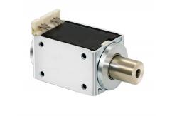 China OEM High quality DC 24v miniature open frame solenoid powerful push pull solenoid supplier