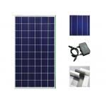 Clean Energy Silicon Solar Panels 260 Watt , Home System Black Solar Panels for sale