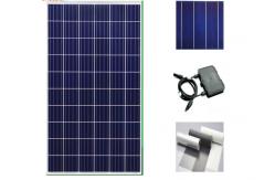 China Clean Energy Silicon Solar Panels 260 Watt , Home System Black Solar Panels supplier