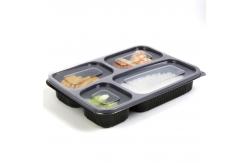 China Four Compartment Disposable Plastic Cake Containers supplier