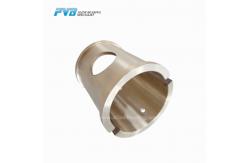 China CuPb15Sn8 Solid Bronze Bearing Eccentric Bushing Bottom Shell Bushing For Crusher supplier