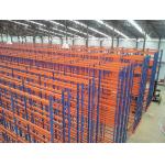 Steel Panel Large Capacity Double Deep Reach Racking for Packing Industry for sale