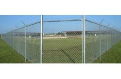 China 100x100mm 8 Ft X 50 Ft Diamond Chain Link Fence supplier