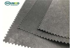 China Medium Weight Embroidery Backing Fabric Black Cut Away For Garment supplier