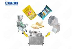 China Semi-Automatic 50kg Plantain Chips Making Machine Deep Fryer Philippine Banana Chips Machine supplier
