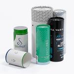 Round Kraft Cardboard Paper Tube Packaging Box Cylinder Shipping Tubes Customized for sale