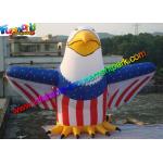 CE EN14960 Giant Advertising Inflatables American Eagle Model With Air Blower for sale