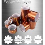 High Mechanical Strength Polyimide Adhesive Tape 25um 60um