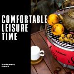 barbecue portable charcoal grill Boiling Tea In A Furnace appealing design for sale