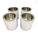 1L Automotive Paint Cans 0.21mm Round Tin Bucket With Lids for sale
