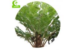 China Realistic HAIHONG 230cm Height Artificial Tropical Tree For Theme Park supplier