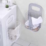 Portable Multifunctional Collapsible Wall Laundry Hamper For Bathroom Save Space for sale