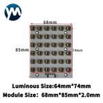 300W UV Curing Light Quartz Lens LED Chip Module 365nm 395nm Lamp Beads