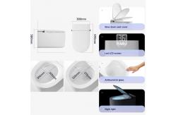 China Modern Bathroom Smart Toilet With Germicidal Light And Automatic Sterilization supplier
