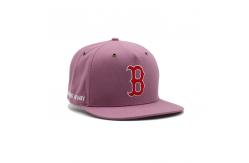 China Cotton Flat Brim Snapback Hats Adjustable Baseball Cap Unisex Design supplier