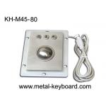 USB Port Industrial Trackball Pointing Device Dust Proof With 3 Mouse Buttons for sale
