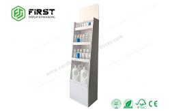 China Customized POP Cardboard Floor Standing Display Units Foldable Cardboard Floor Display supplier