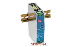 China Mean Well 75W DIN Rail Power Supply NDR-75 NDR-120 NDR-240 supplier