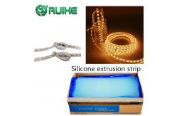 China Custom Extruded Silicone Rubber Material High Strength For Sealant Parts supplier