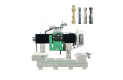 China 11kw Double Heads 1500mm CNC Stone Cutter Machine For Marble Granite Baluster supplier