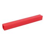                    Red Customized PVC Decorative Strip Profiles              for sale