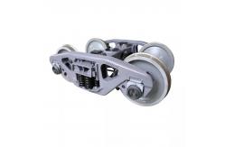 China Railway Bogie for Railway Passenger Coach with Rubber Spring supplier