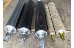 China Tungsten Carbide Corrugated Roller For Corrugated Cardboard Line supplier