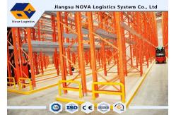 China Epoxy Coating VNA Pallet Racking Q235B Adjustable For Industrial Warehouse supplier