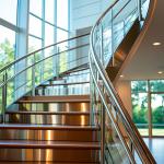 Heavy-Duty Stainless Steel Handrails for High-End Residences for sale