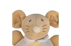 China Huggable Newborn Plush Toys Custom Logo 6 Inch Height Without Sharp Edge supplier