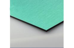 China Surface Brushed 1220mm Width Weatherproof Brushed Aluminum Composite Panel supplier