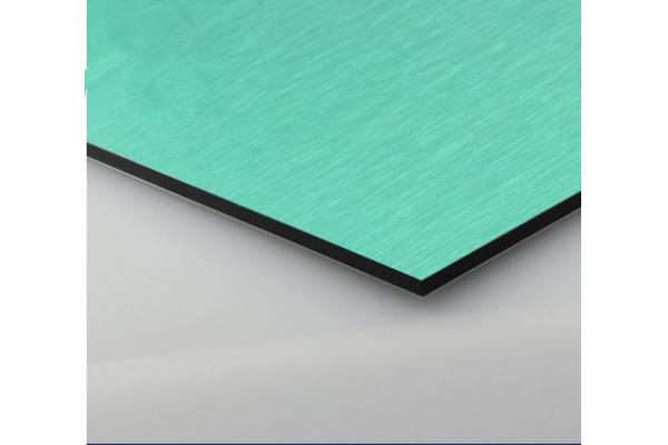 Surface Brushed 1220mm Width Weatherproof Brushed Aluminum Composite Panel