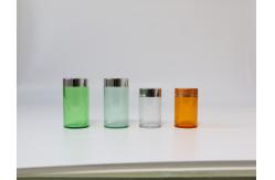 China 80mm 150cc Transparent Tablet Powder Plastic Capsule Bottle supplier