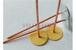 China 12 Gauge Capacitor Discharge Cup Head Weld Pins With Paper Insulating Washers supplier